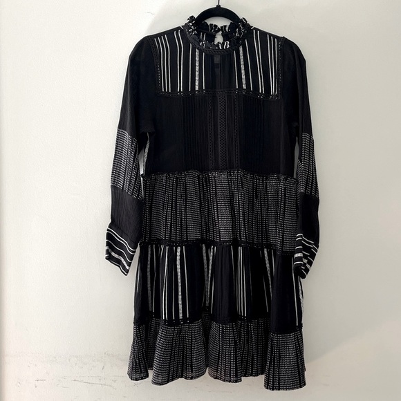 Zara | Mini Ruffle Dress - Picture 4 of 12